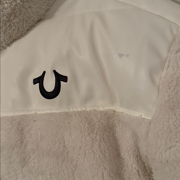 True Religion Embroidered Sherpa Jacket - Picture 11 of 12